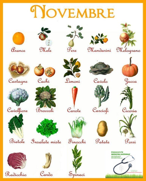 stagionalità novembre